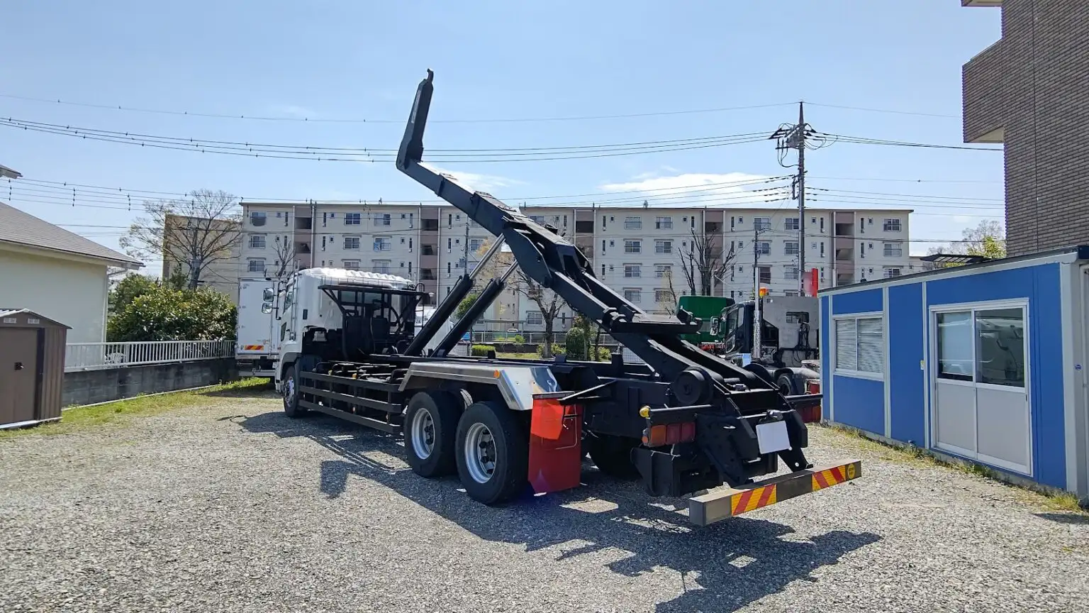 日野 プロフィア 大型 アームロール ツインホイスト QDG-FS1EWBAの中古トラック画像5