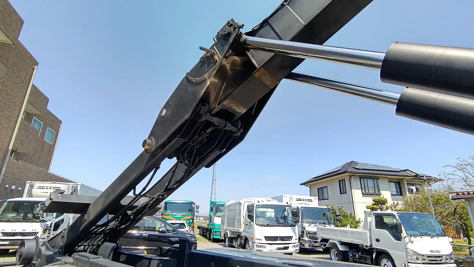 日野 プロフィア 大型 アームロール ツインホイスト QDG-FS1EWBAの中古トラック画像8