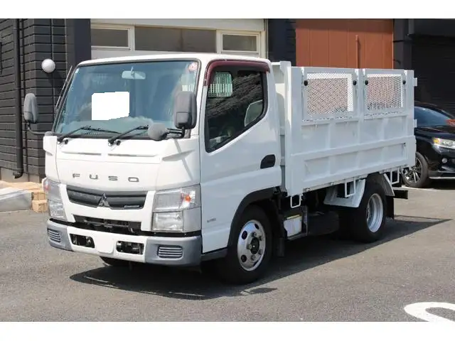 三菱 キャンター 小型 ダンプ 土砂禁 ｜画像1