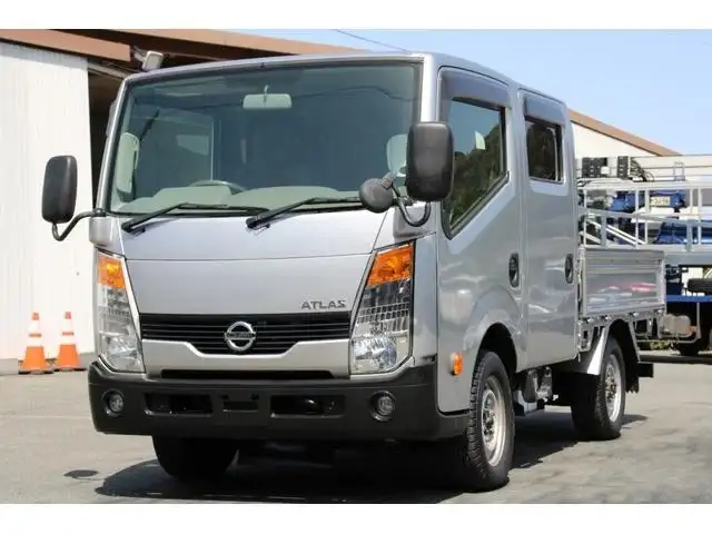 日産 アトラス 小型 平ボディ Wキャブ 床鉄板｜画像1