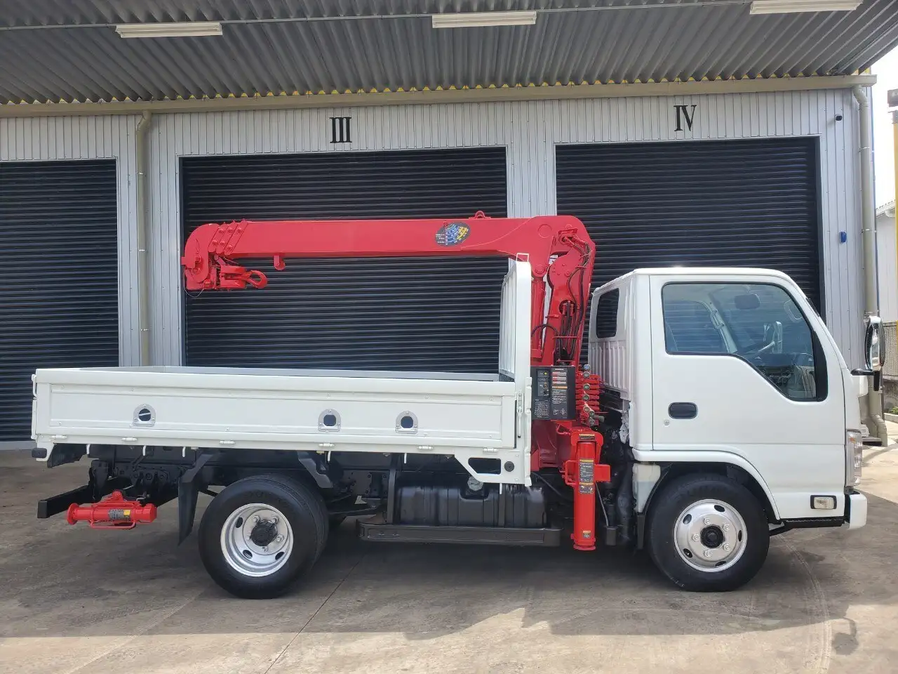 日産 アトラス 小型 クレーン付 4段 フックインの中古トラック画像4