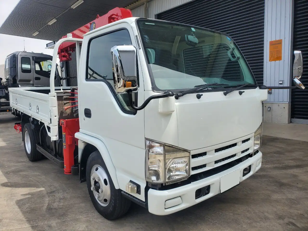 日産 アトラス 小型 クレーン付 4段 フックインの中古トラック画像3