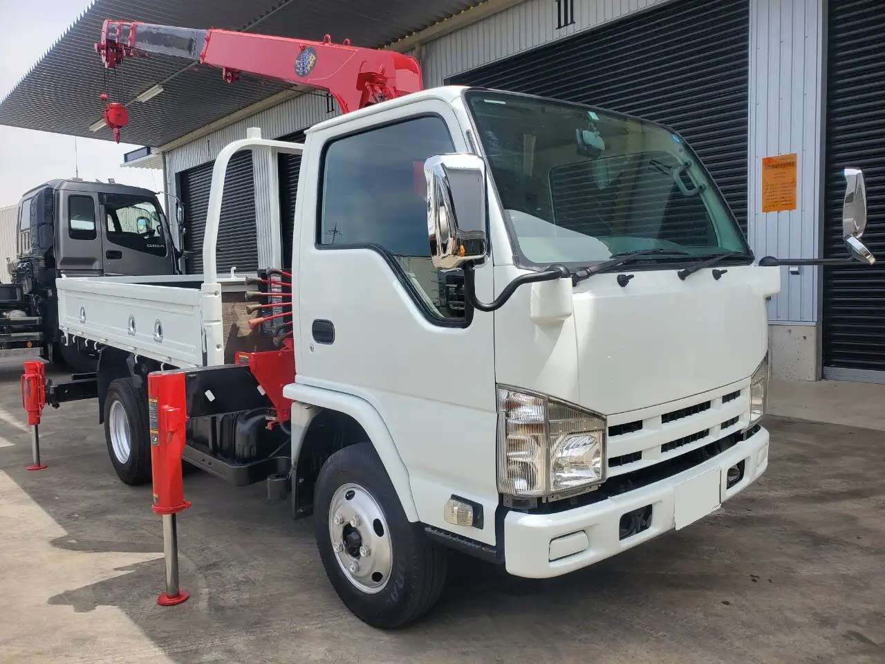日産 アトラス 小型 クレーン付 4段 フックインの中古トラック画像9