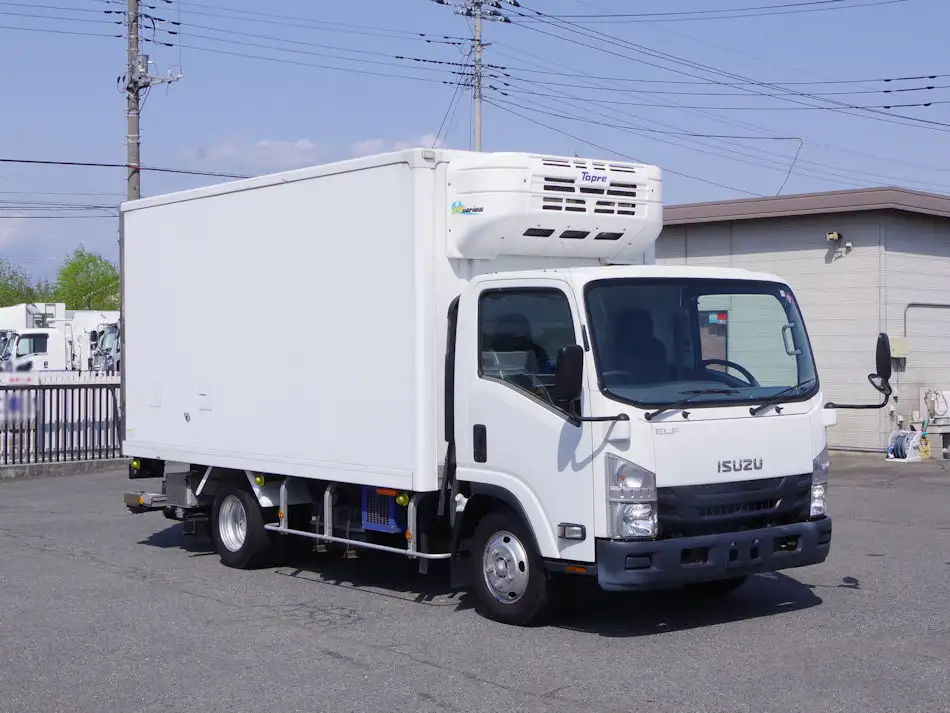 いすゞ エルフ 小型 冷凍冷蔵 低温 パワーゲートの中古トラック画像2