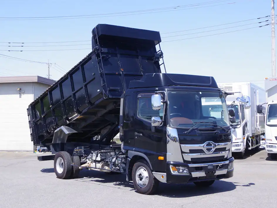 日野 レンジャー 中型/増トン ダンプ 土砂禁 コボレーンの中古トラック画像4