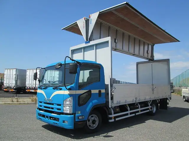 いすゞ フォワード 中型/増トン ウイング TKG-FRR90S2 H26の中古トラック画像4