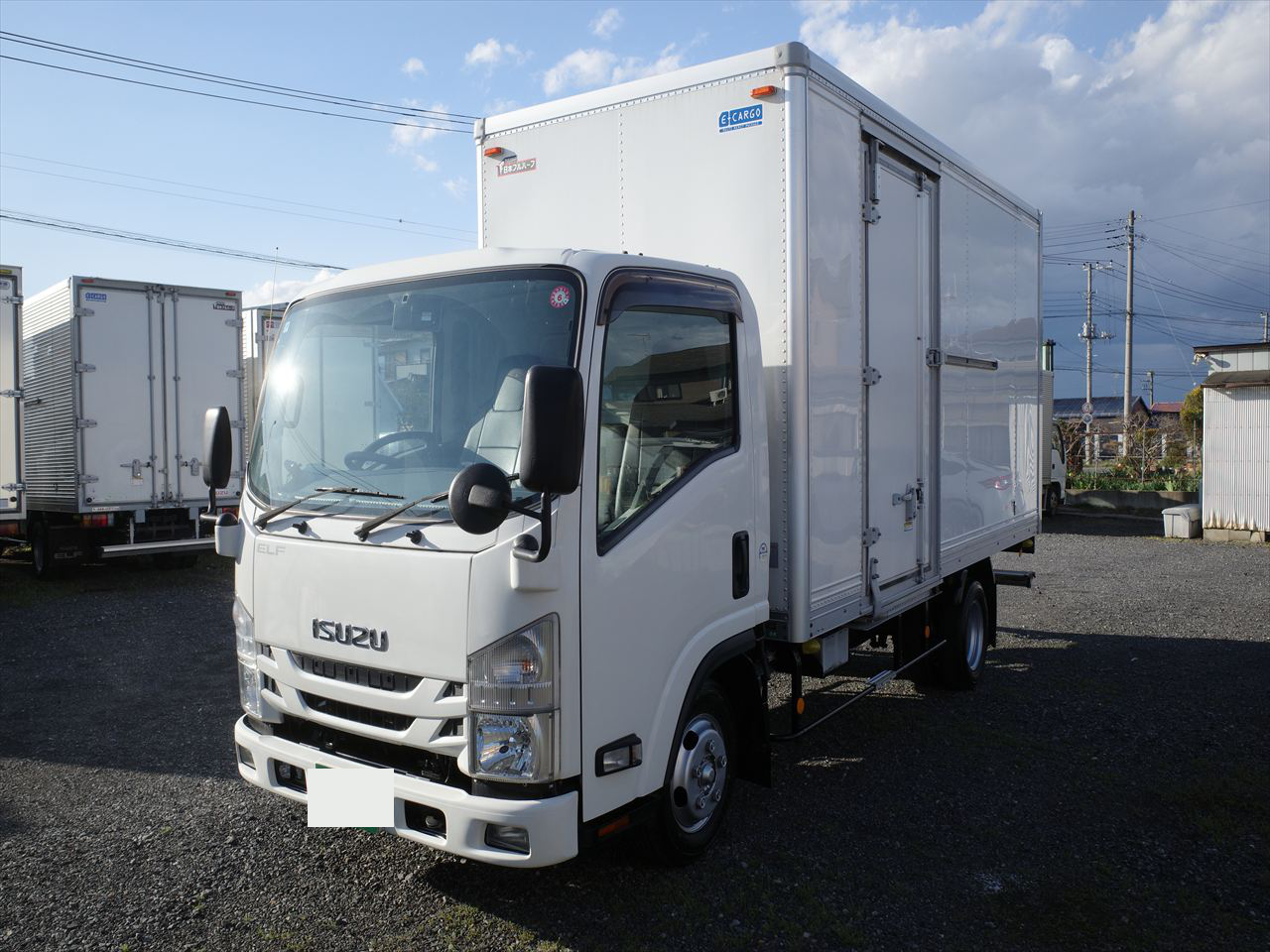 いすゞ エルフ 小型 アルミバン 標準ロング TRG-NLR85AN