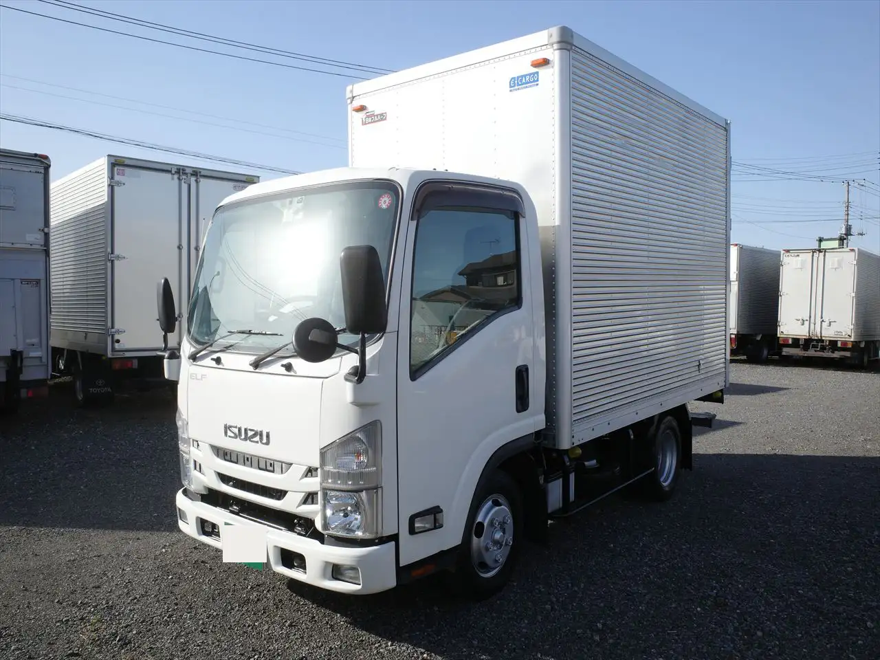 いすゞ エルフ 小型 アルミバン TRG-NLR85AN H31/R1｜画像1