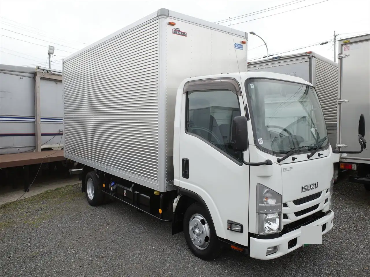 いすゞ エルフ 小型 アルミバン サイドドア 2RG-NLR88ANの中古トラック画像2