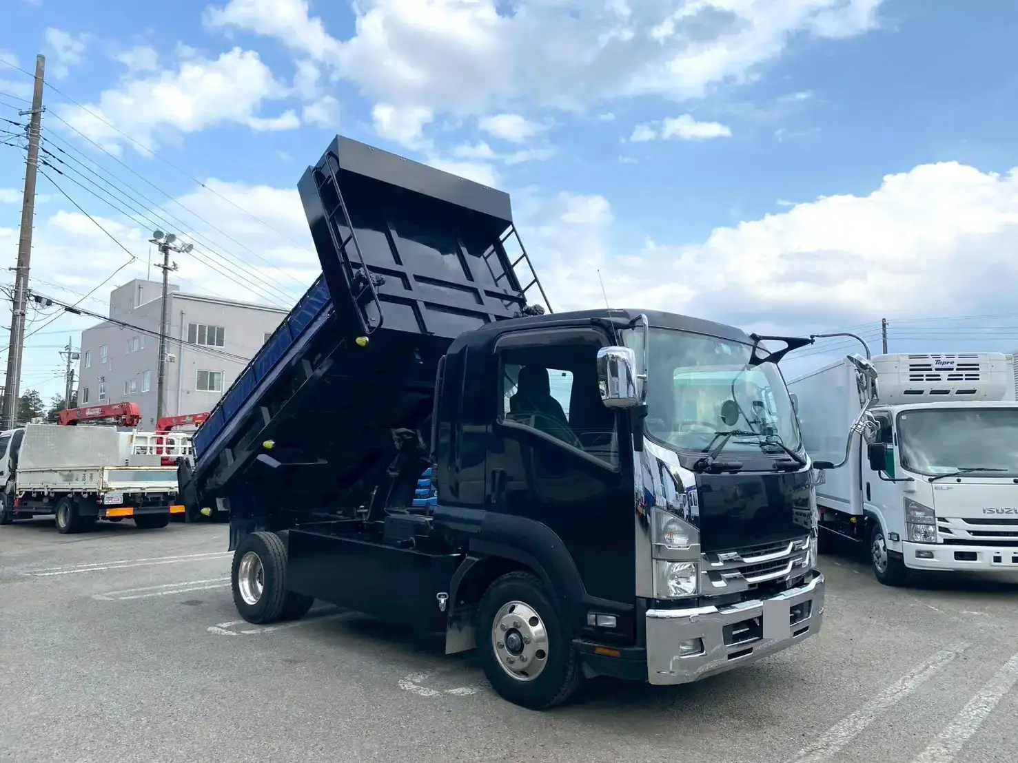 いすゞ フォワード 中型/増トン ダンプ 強化 コボレーンの中古トラック画像2