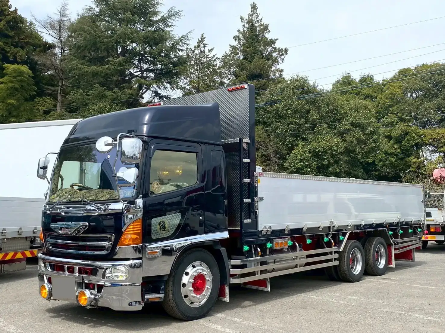 日野 レンジャー 中型/増トン 平ボディ 床鉄板 アルミブロック｜画像1