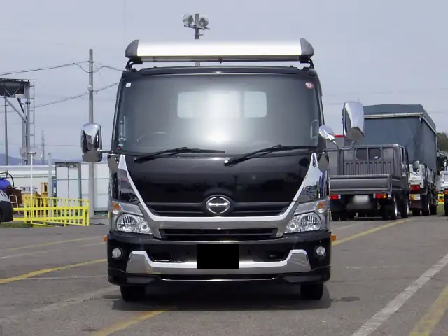 日野 デュトロ 小型 平ボディ 床鉄板 TKG-XZU710Mの中古トラック画像2