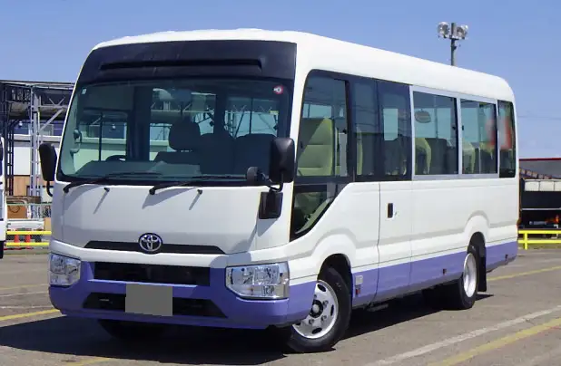 トヨタ コースター 小型 バス マイクロバス SKG-XZB70｜画像1