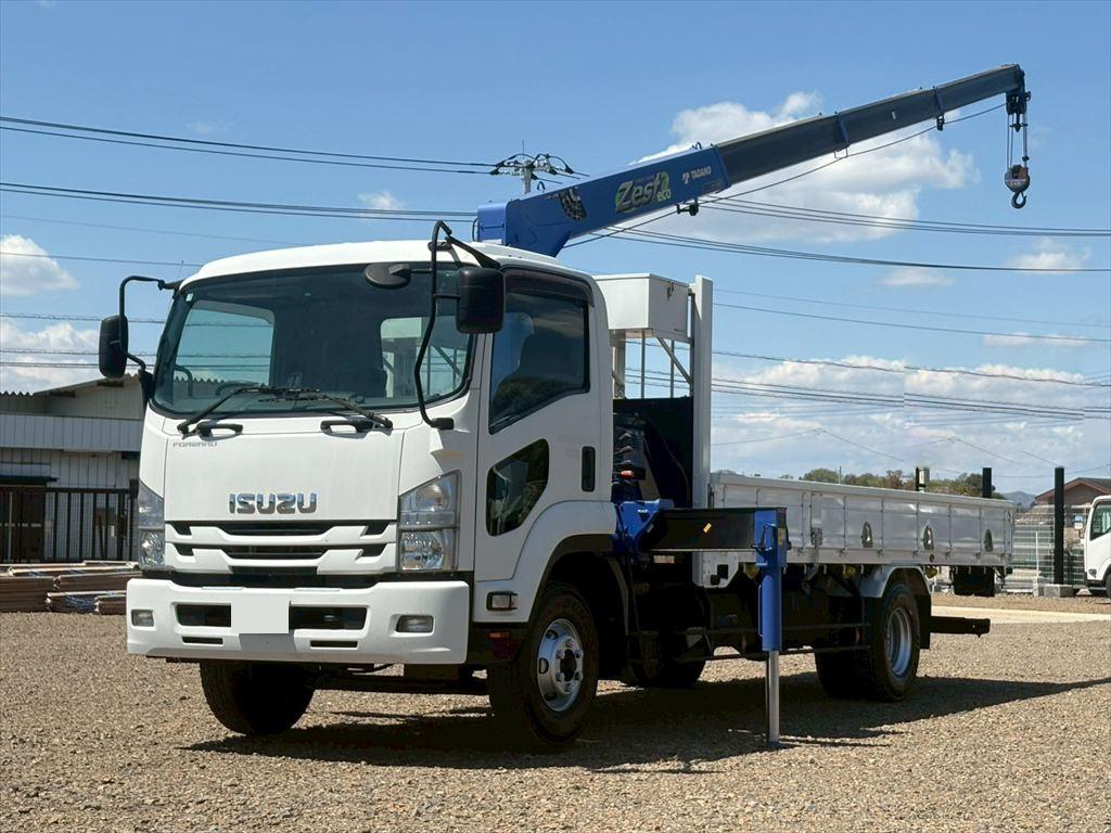 いすゞ フォワード 中型/増トン クレーン付 標準 TKG-FRR90S1