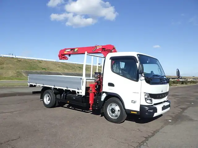 三菱 キャンター 小型 クレーン付 アルミブロック 4段の中古トラック画像2