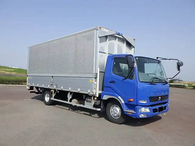 三菱 ファイター 中型/増トン ウイング パワーゲート SKG-FK71Fの中古トラック画像2