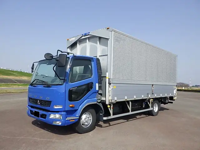 三菱 ファイター 中型/増トン ウイング パワーゲート SKG-FK71F｜画像1