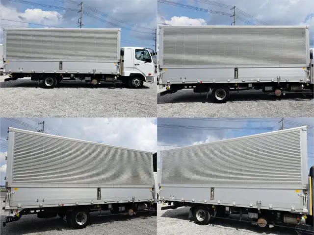 三菱 ファイター 中型/増トン ウイング ベッド TKG-FK61Fの中古トラック画像3