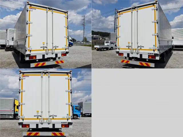 三菱 ファイター 中型/増トン ウイング ベッド TKG-FK61Fの中古トラック画像4