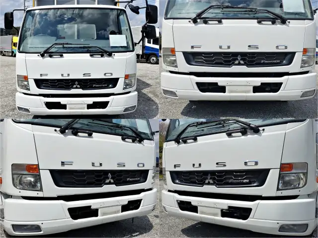 三菱 ファイター 中型/増トン ウイング ベッド TKG-FK61Fの中古トラック画像2