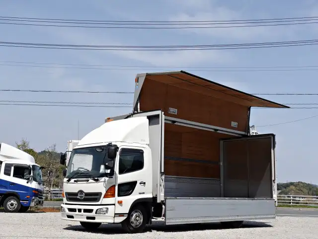 日野 レンジャー 中型/増トン ウイング TKG-FC9JKAA H28｜画像1