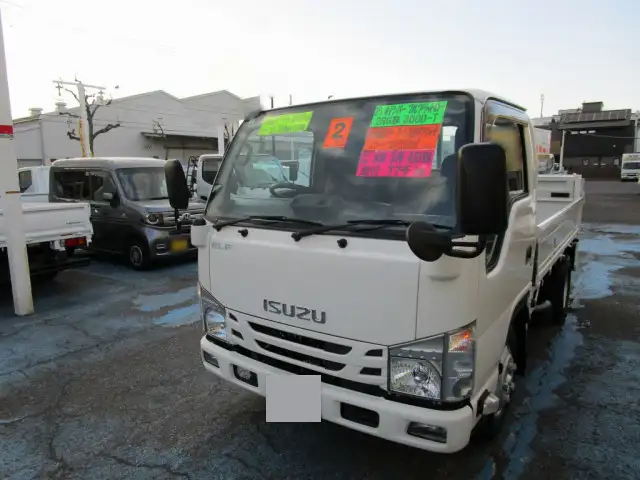 いすゞ エルフ 小型 平ボディ パワーゲート BKG-NKR85ADの中古トラック画像1