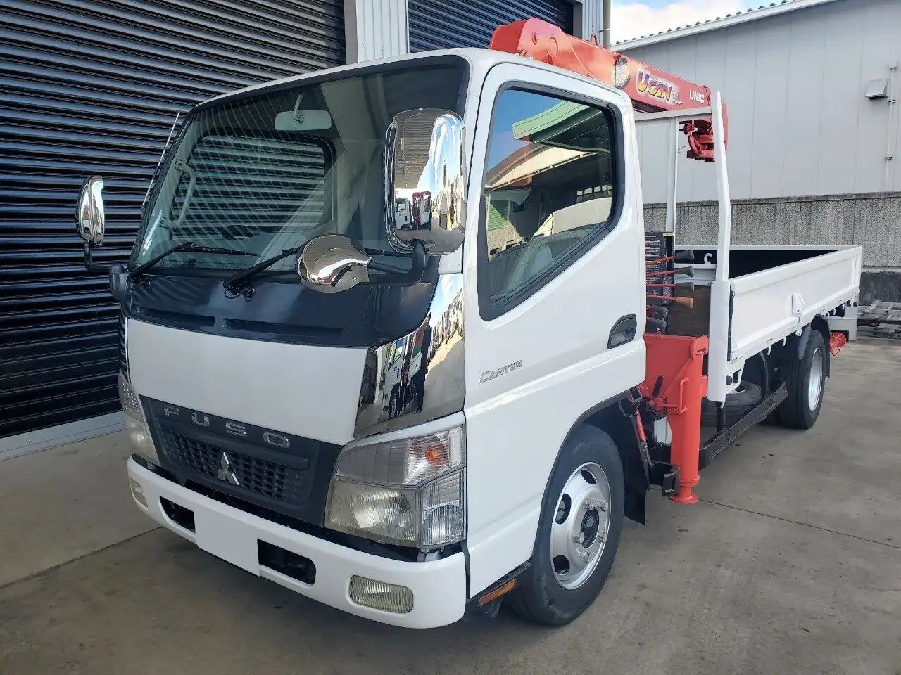 三菱 キャンター 小型 クレーン付 4段 ラジコンの中古トラック画像1