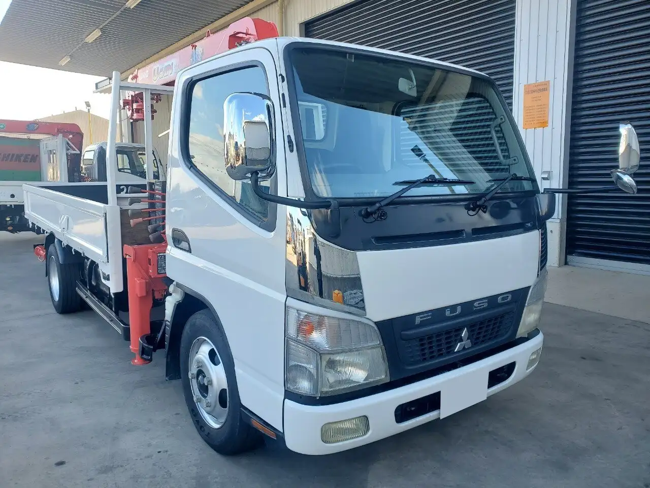 三菱 キャンター 小型 クレーン付 4段 ラジコンの中古トラック画像3