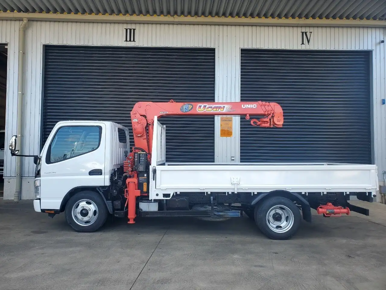 三菱 キャンター 小型 クレーン付 4段 ラジコンの中古トラック画像5