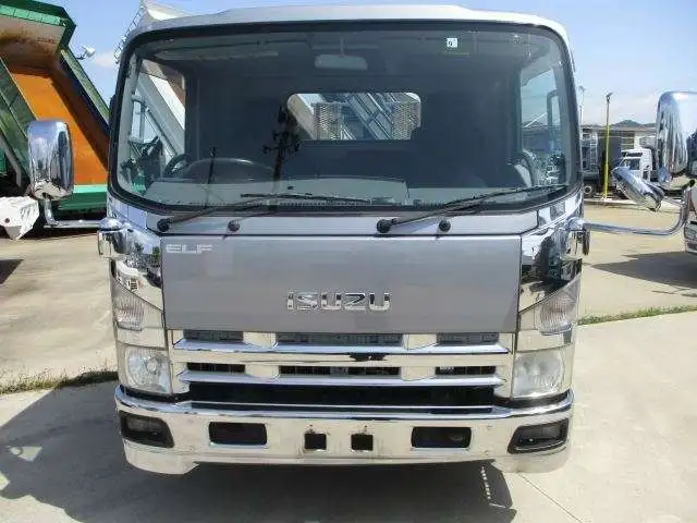 いすゞ エルフ 小型 車両重機運搬 カスタム PKG-NPR75Nの中古トラック画像2