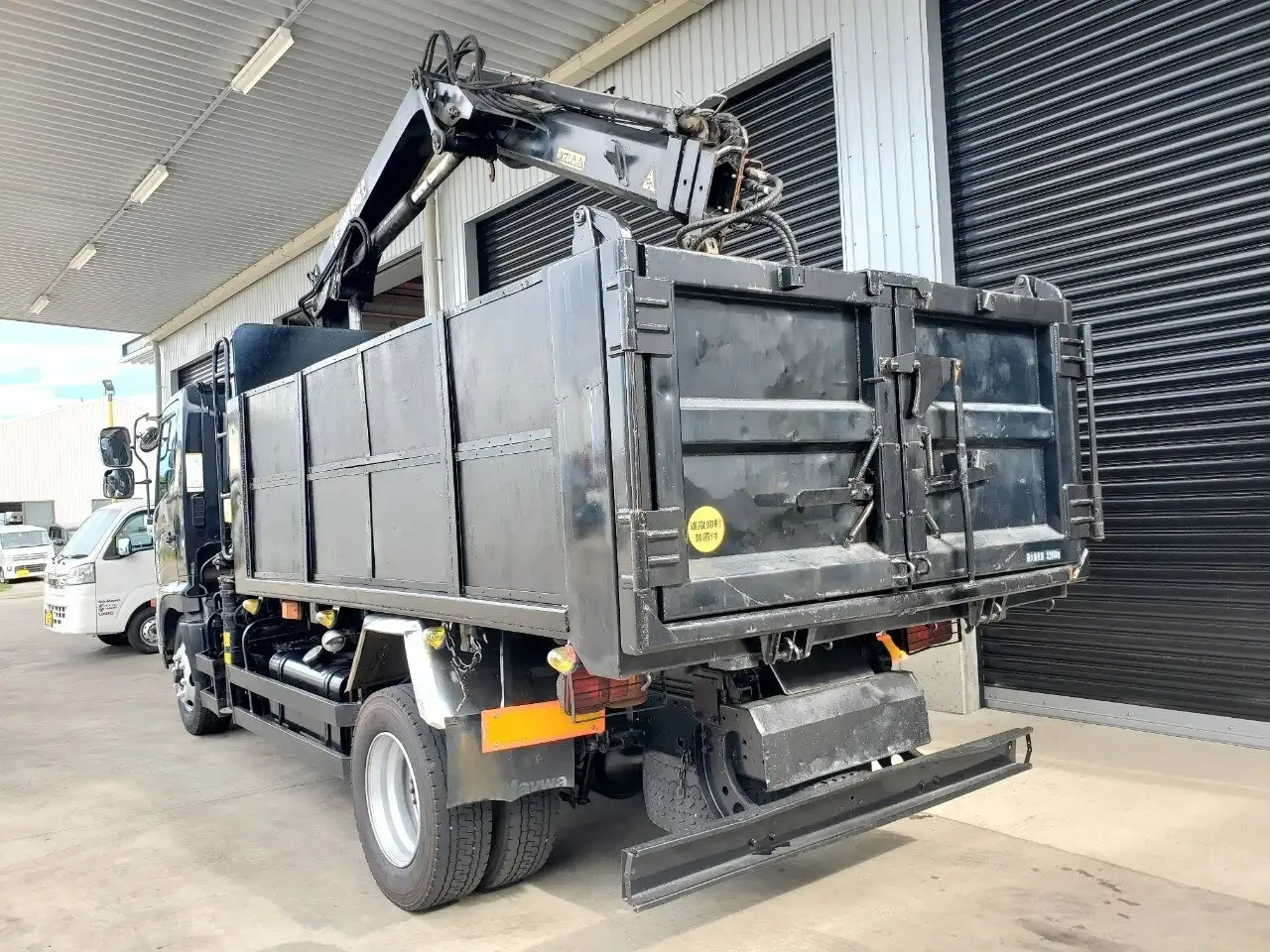 日野 レンジャー 中型/増トン ダンプ クレーン付き KS-FJ7JGFAの中古トラック画像8