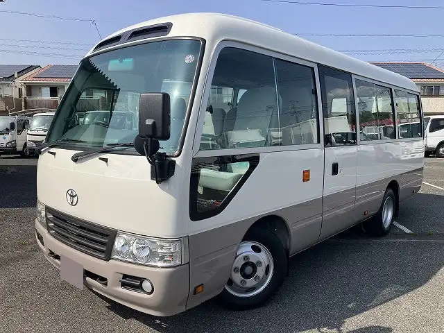 トヨタ コースター 小型 バス マイクロバス SKG-XZB40｜画像1