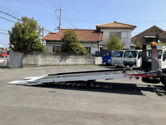 三菱 キャンター 小型 車両重機運搬 ラジコン ウインチの中古トラック画像5