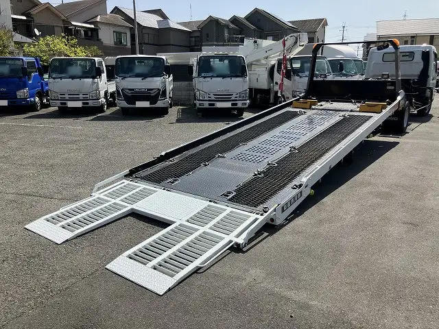 三菱 キャンター 小型 車両重機運搬 ラジコン ウインチの中古トラック画像6