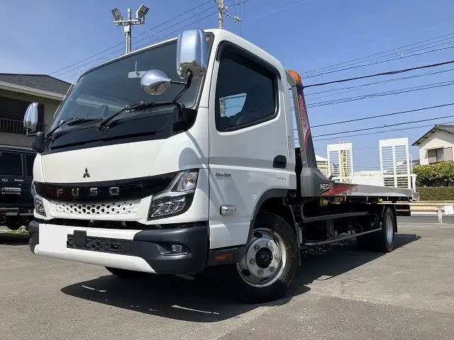 三菱 キャンター 小型 車両重機運搬 ラジコン ウインチ｜画像1