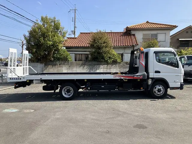 三菱 キャンター 小型 車両重機運搬 ラジコン ウインチの中古トラック画像2
