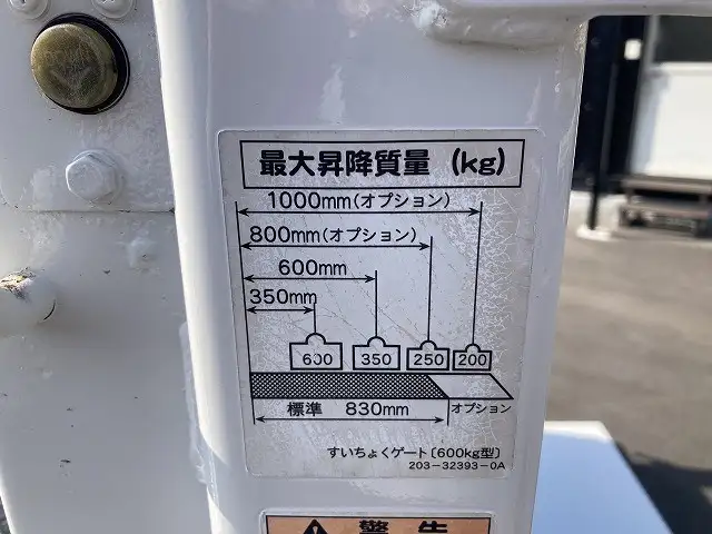 いすゞ エルフ 小型 平ボディ パワーゲート 床鉄板の中古トラック画像11