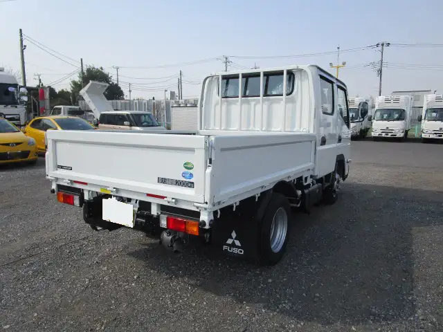 三菱 キャンター 小型 平ボディ Wキャブ 2RG-FBA20の中古トラック画像4