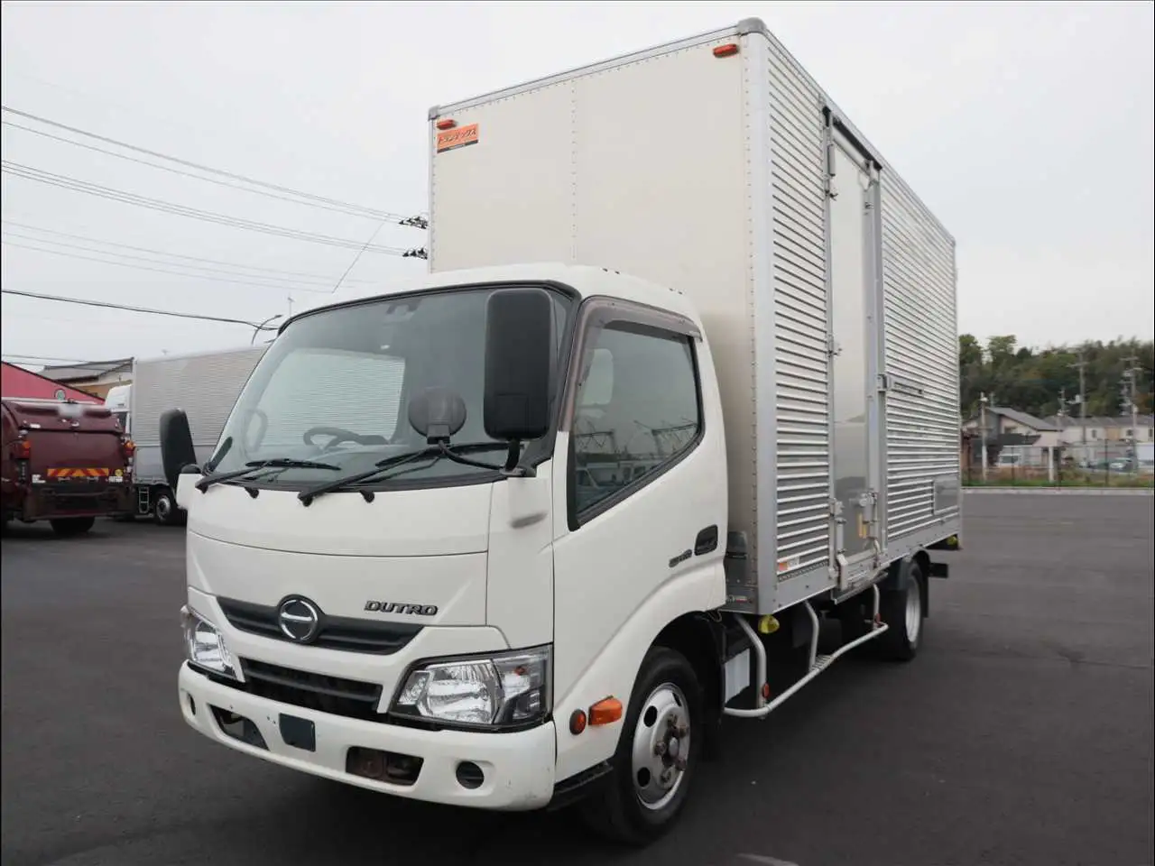 日野 デュトロ 小型 アルミバン サイドドア TKG-XZC655Mの中古トラック画像1
