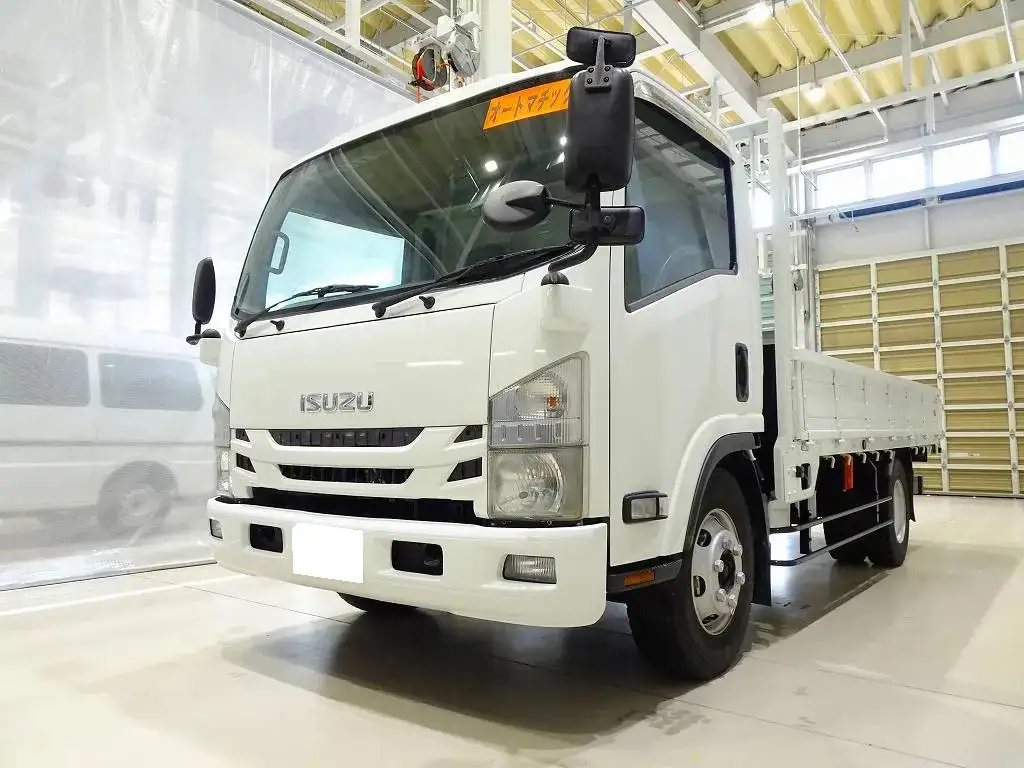 いすゞ エルフ 小型 平ボディ TPG-NPR85YN H27｜画像1