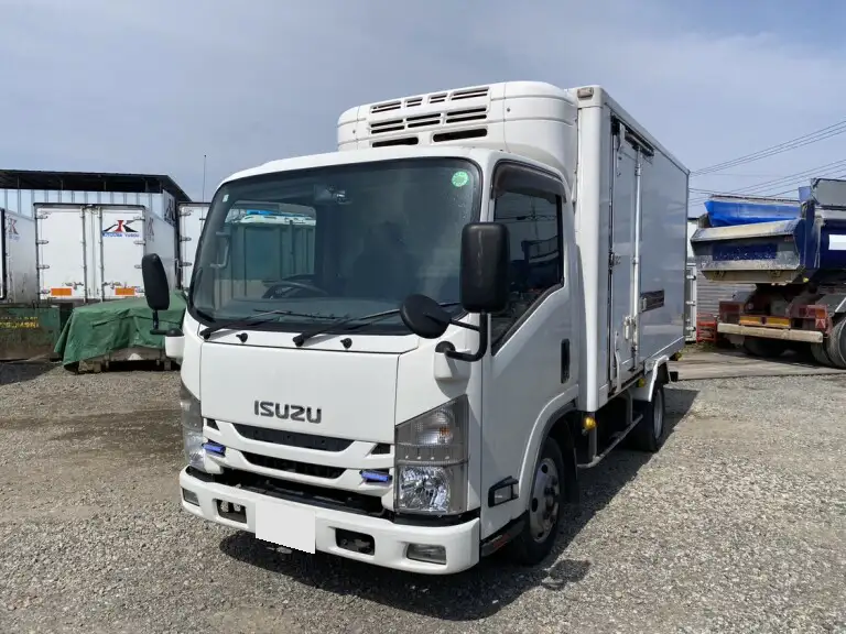 いすゞ エルフ 小型 冷凍冷蔵 低温 床アルミ｜画像1