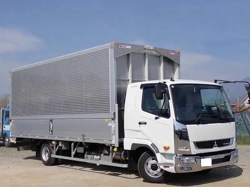 三菱 ファイター 中型/増トン ウイング エアサス ベッドの中古トラック画像3
