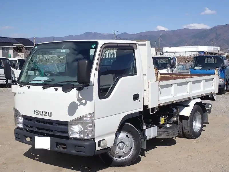 いすゞ エルフ 小型 ダンプ ローダー TKG-NKR85AN｜画像1