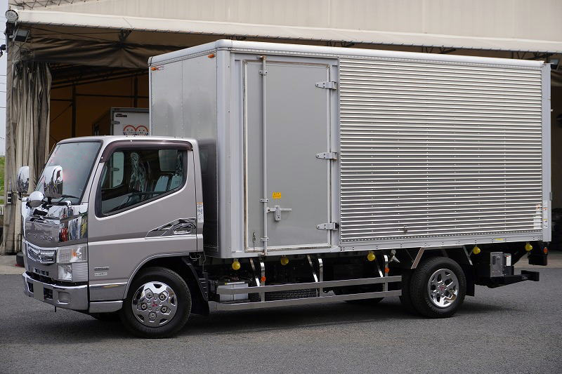 三菱 キャンター 小型 アルミバン 標準ロング TPG-FEA50