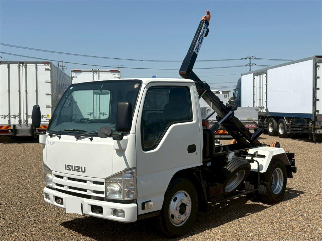 いすゞ エルフ 小型 アームロール BKG-NKR85AN