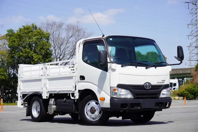 トヨタ トヨエース 小型 平ボディ パワーゲート 床鉄板の中古トラック画像2