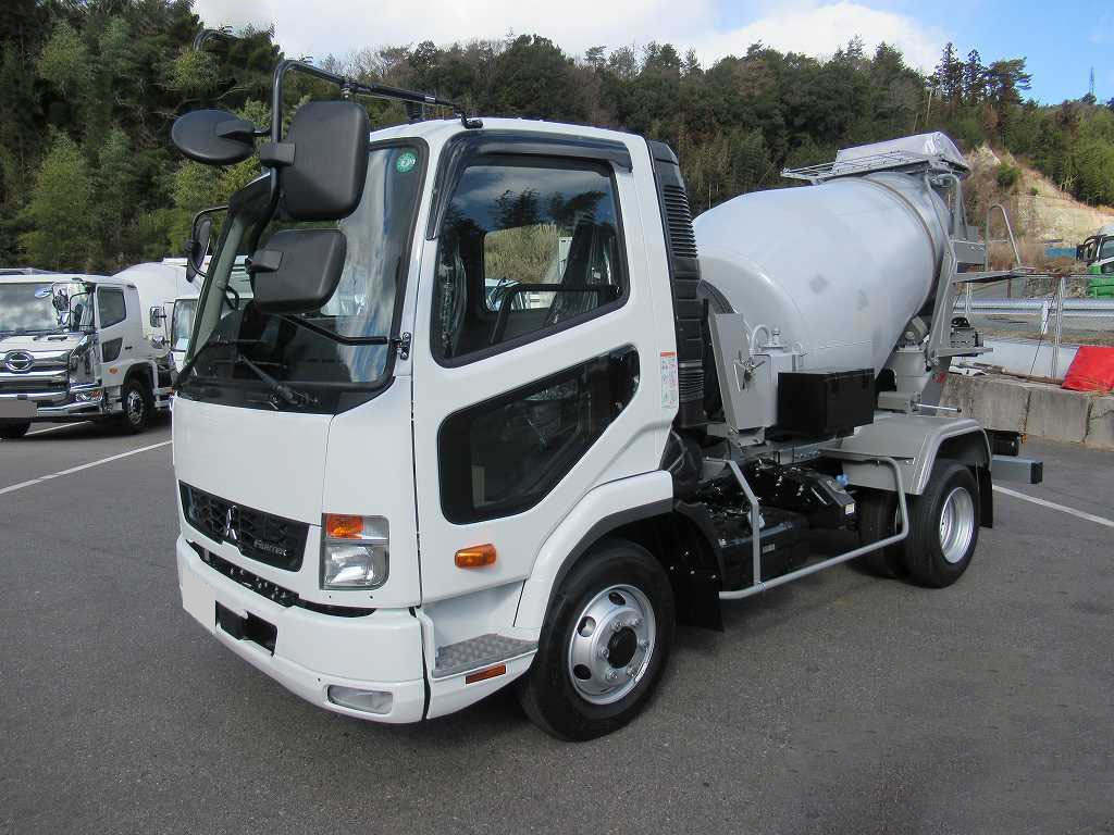 三菱 ファイター 中型/増トン ミキサー・ポンプ ミキサー車 2KG-FK72F
