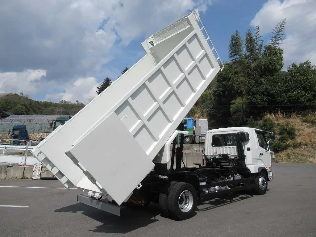 三菱 ファイター 中型/増トン ダンプ 土砂禁 ベッドの中古トラック画像4