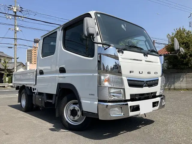 三菱 キャンター 小型 平ボディ Wキャブ TPG-FBA00の中古トラック画像2