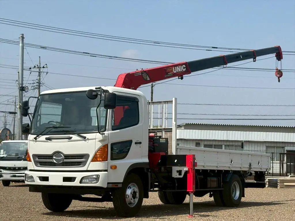 日野 レンジャー 中型/増トン クレーン付 4段 ラジコン｜画像1